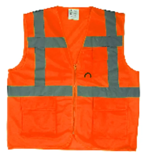 Gilet de travail d'été sans manche YARD - Orange Fluo image