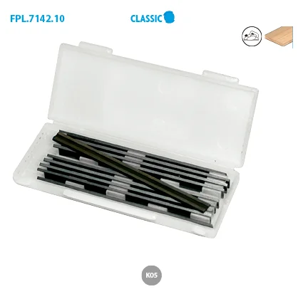 Boites 10 fers de rabot réversibles K05 Classic image