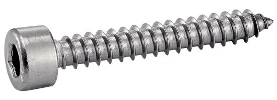 Vis à tole tête cylindrique six pans creux - Inox A2 image