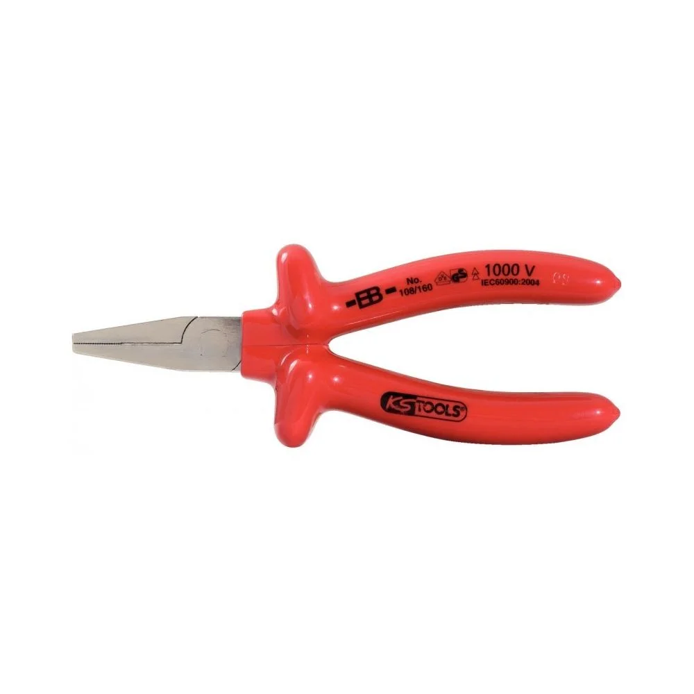 Pince plate isolée 1000V, L.170 mm image