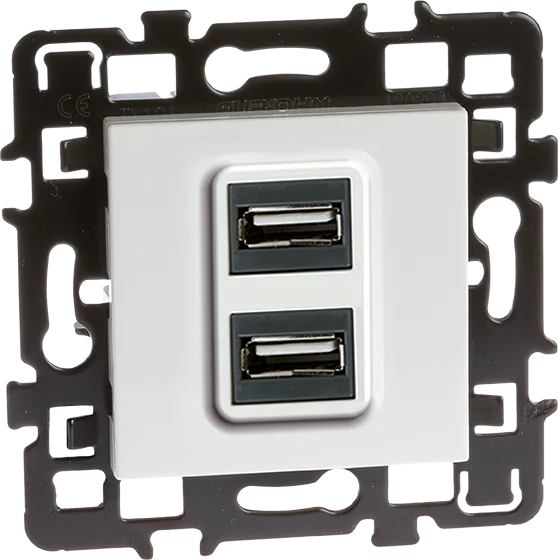 Double prise USB 5,5V DC - ESPRIT image