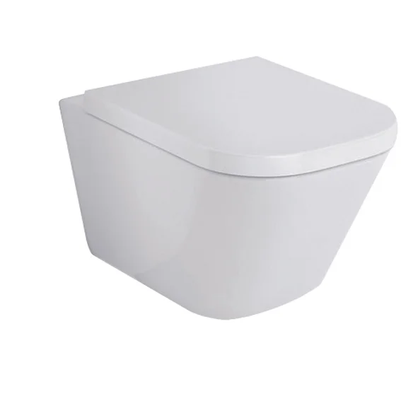 Cuvette WC suspendue - The Gap - sans bride - abattant frein de chute image