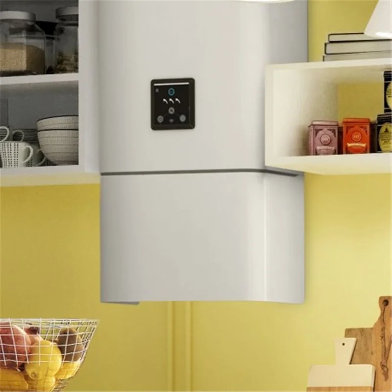 Cache piquage pour chauffe-eau Malicio connecté - Blanc image