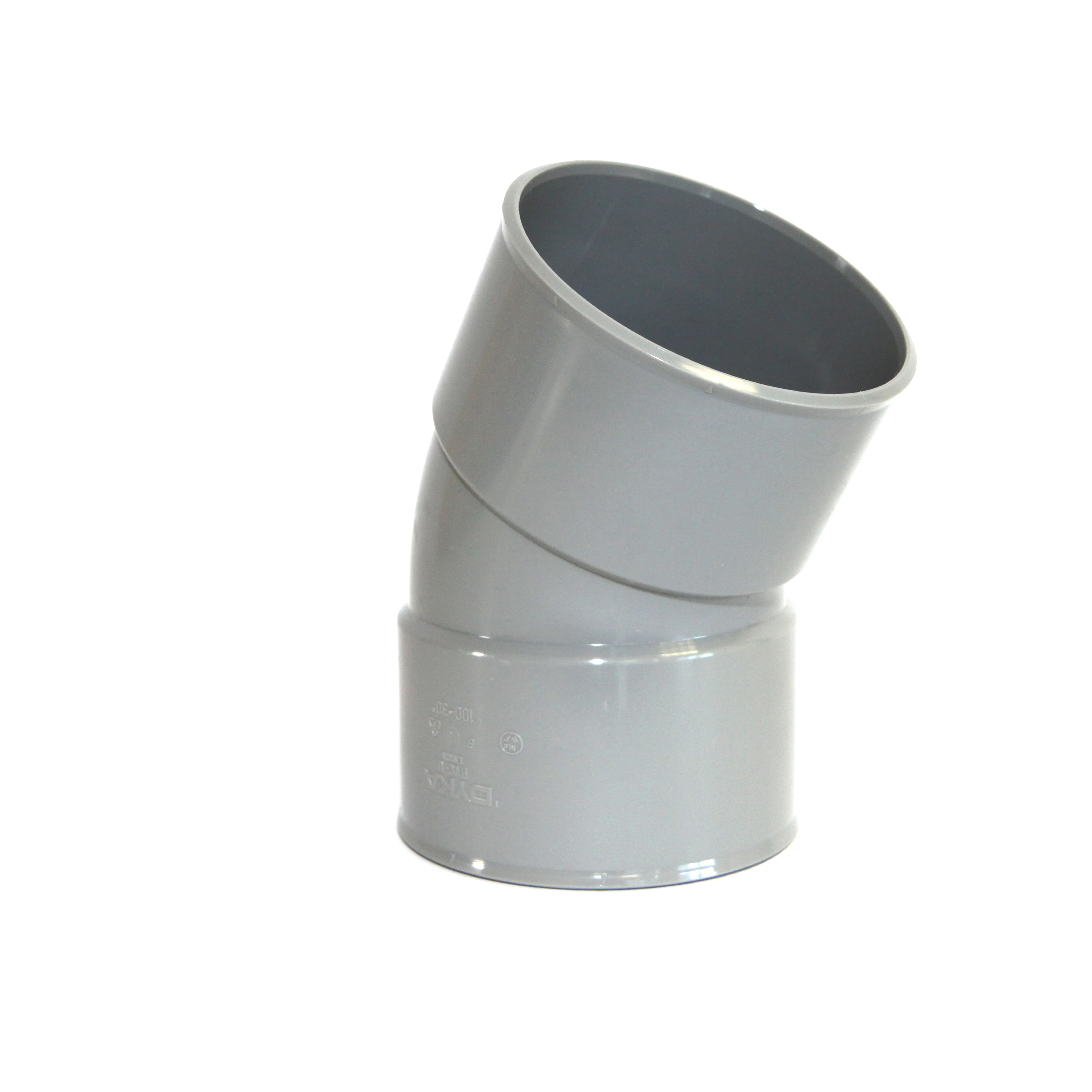 Coude PVC Femelle - Femelle - angle 30° - ø 100 image