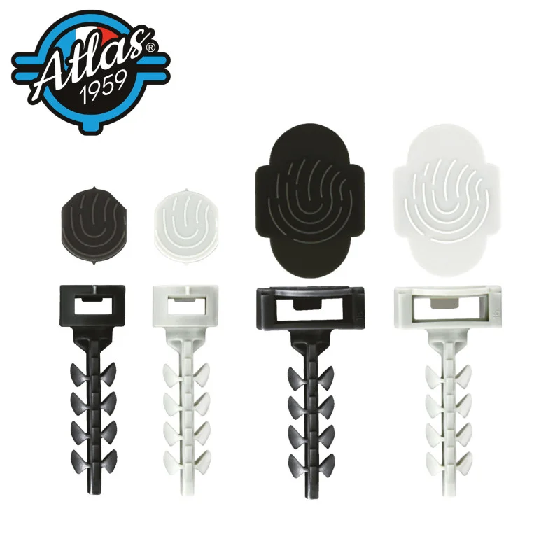 Boite de 100 embases à ailettes pour collier de câblage IF image