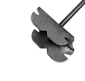 Boite de 50 cavalier pivot plaque de plâtre pour fourrures F47 et F45 image