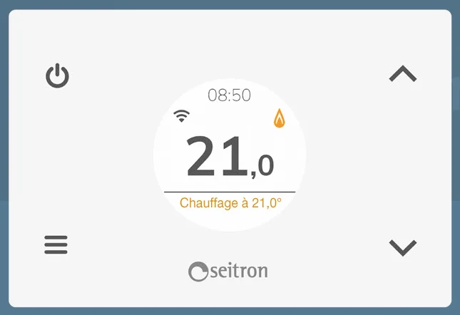 Thermostat d'ambiance programmable connecté - 230VAC image