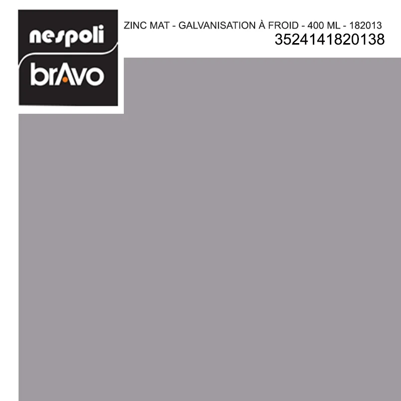 Aérosol pour Galvanisation à froid image