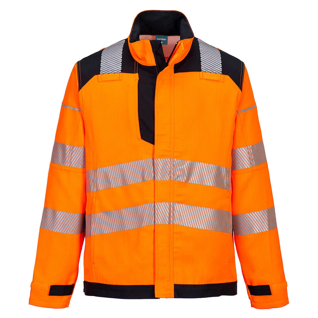 Veste de travail PW3 FR HVO Orange/Noir image