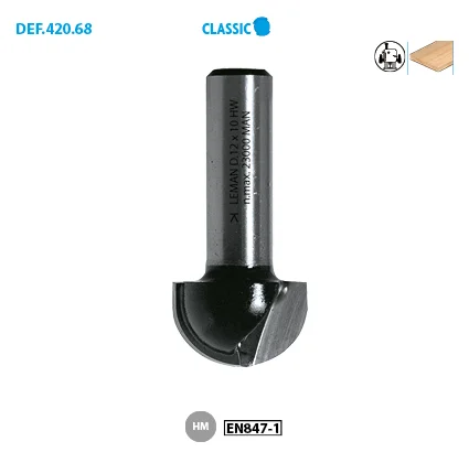 ø 20 ø Queue 6 Long. Utile 12 Nbr coupes 2 Rayon 10mm image