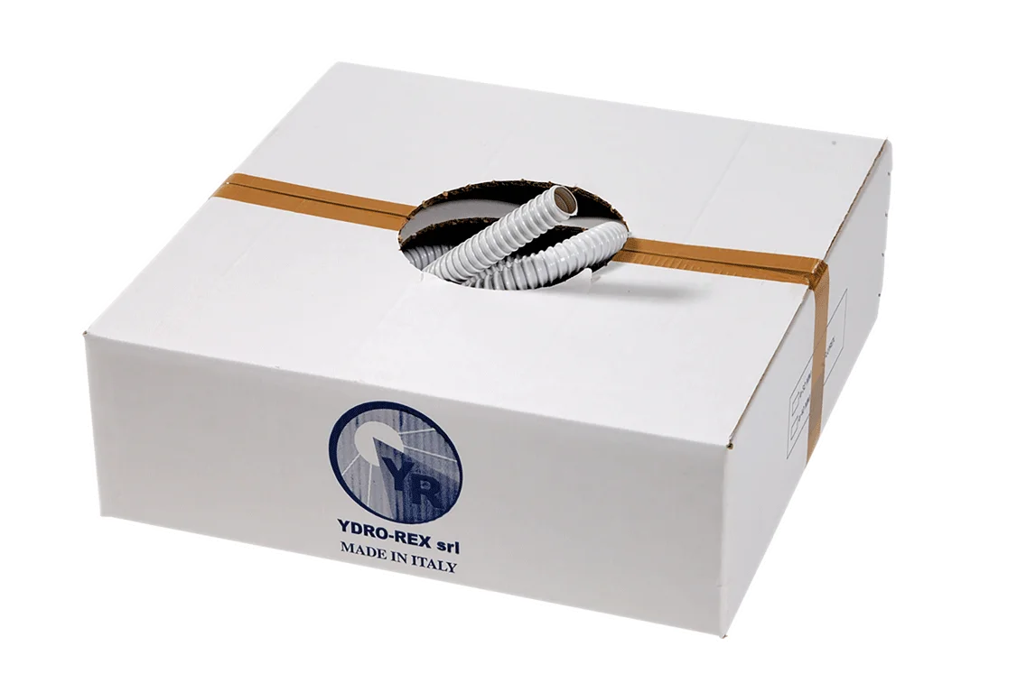 Tuyau PVC armé évacuation - Couronne de 20ML image