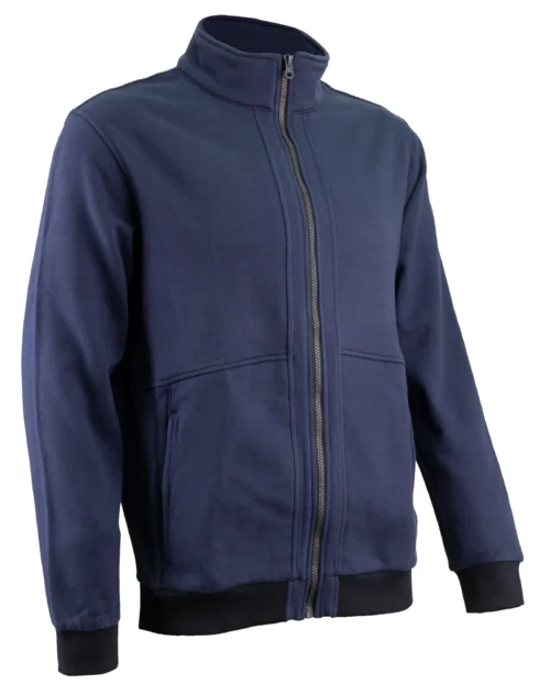 Veste zippée col montant LUG - Marine image