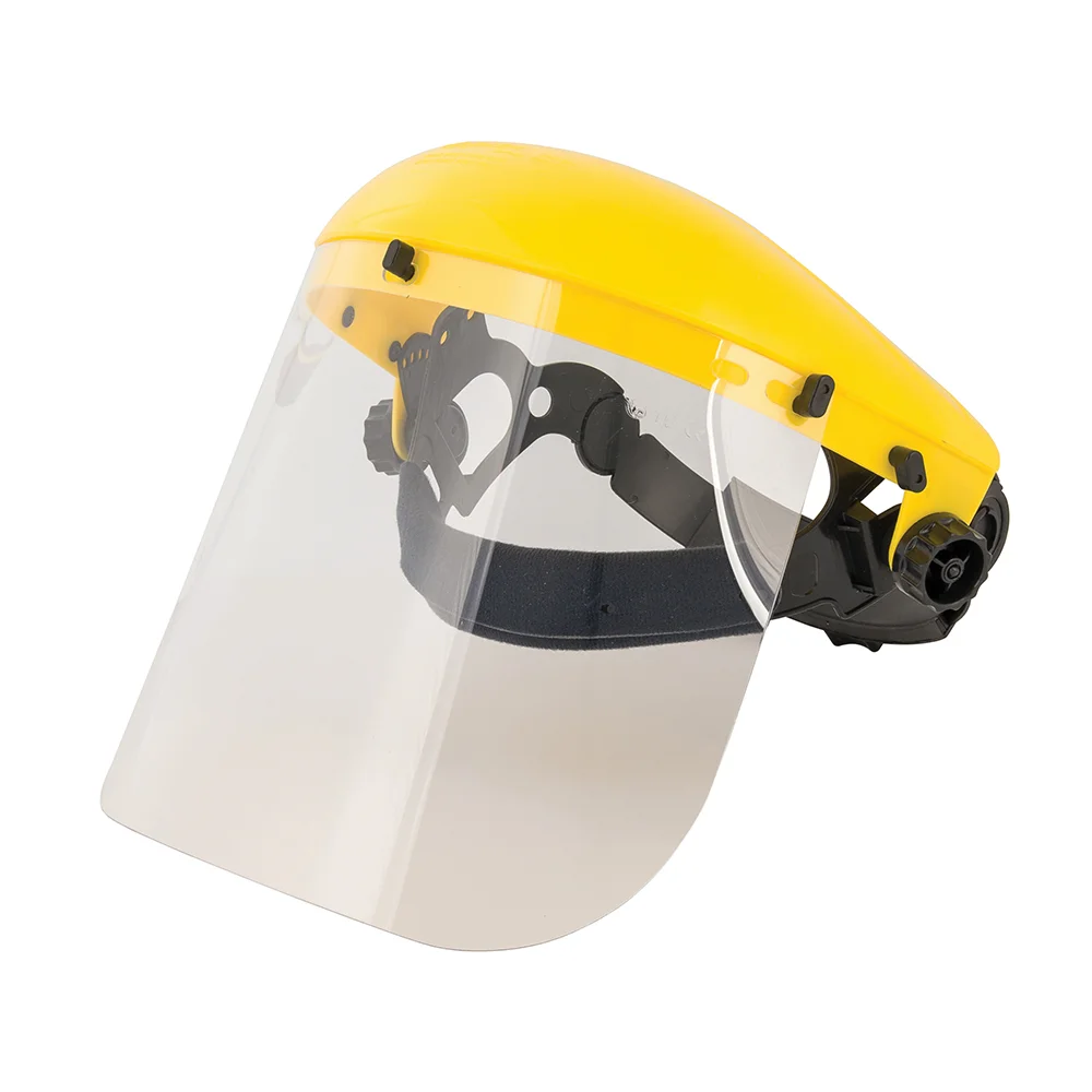 Casque de protection à visière en polycarbonate image
