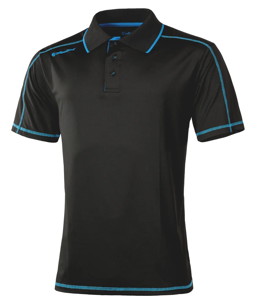 Chemise polo CLIMA - noir/bleu image