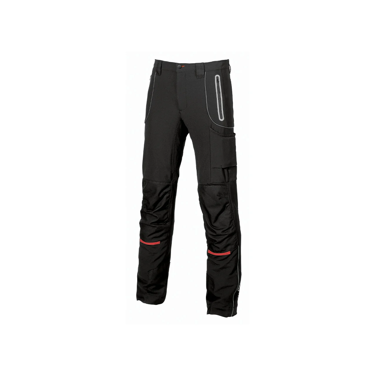 Pantalon de travail en tissu softshell stretch PIT - Noir image