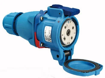 Prise tétrapolaire MARECHAL® à clapet 30A - IP55 image