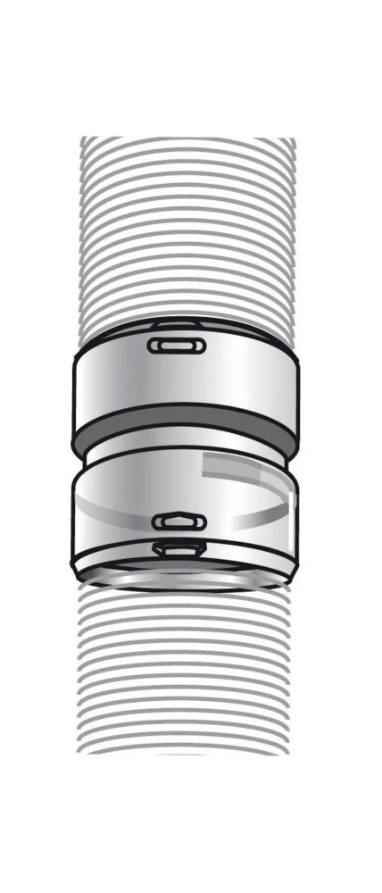 Raccord adaptateur Renolux - flexible à flexible image