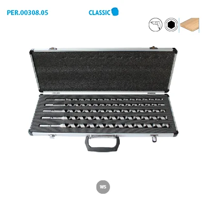 Coffret de 5 mèches charpente bois Classic image