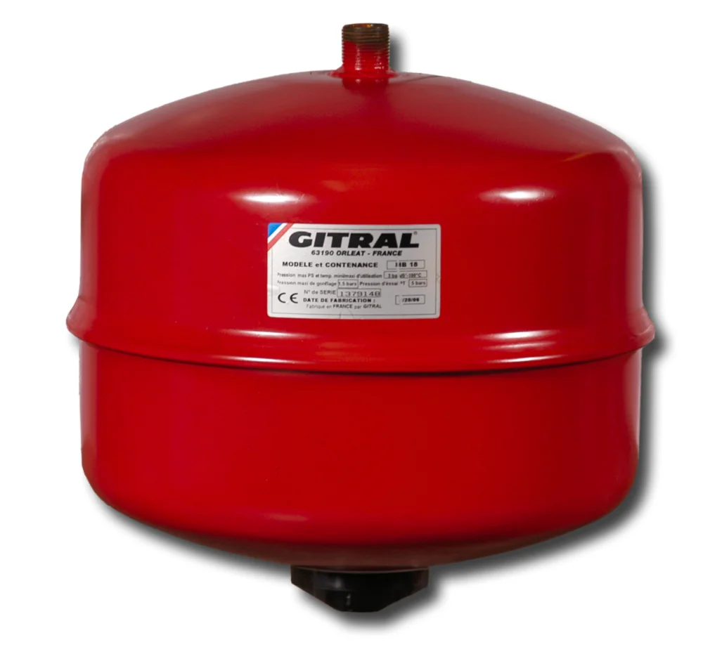 Vase d'expansion fermé à membrane fixe image