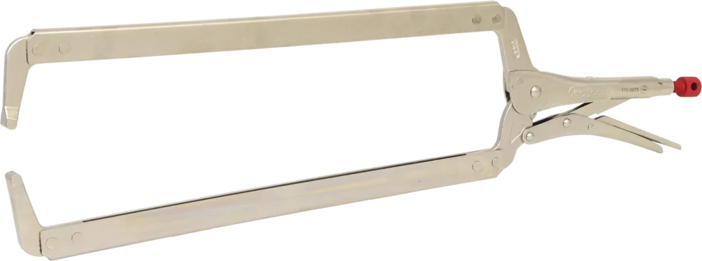 Pince étau extra-longue avec mâchoires amovibles image