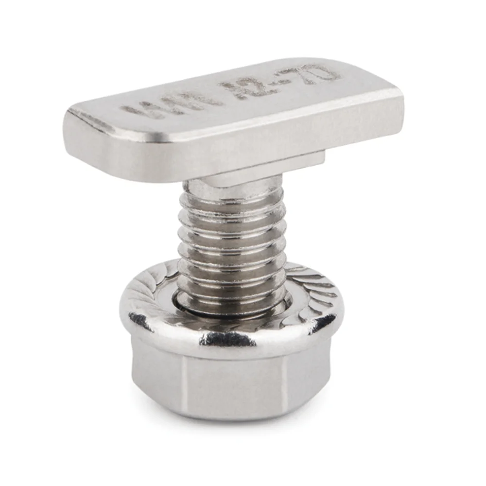 Boite de 100 - Connecteur transversal pour fixation inférieure - Inox A2 image