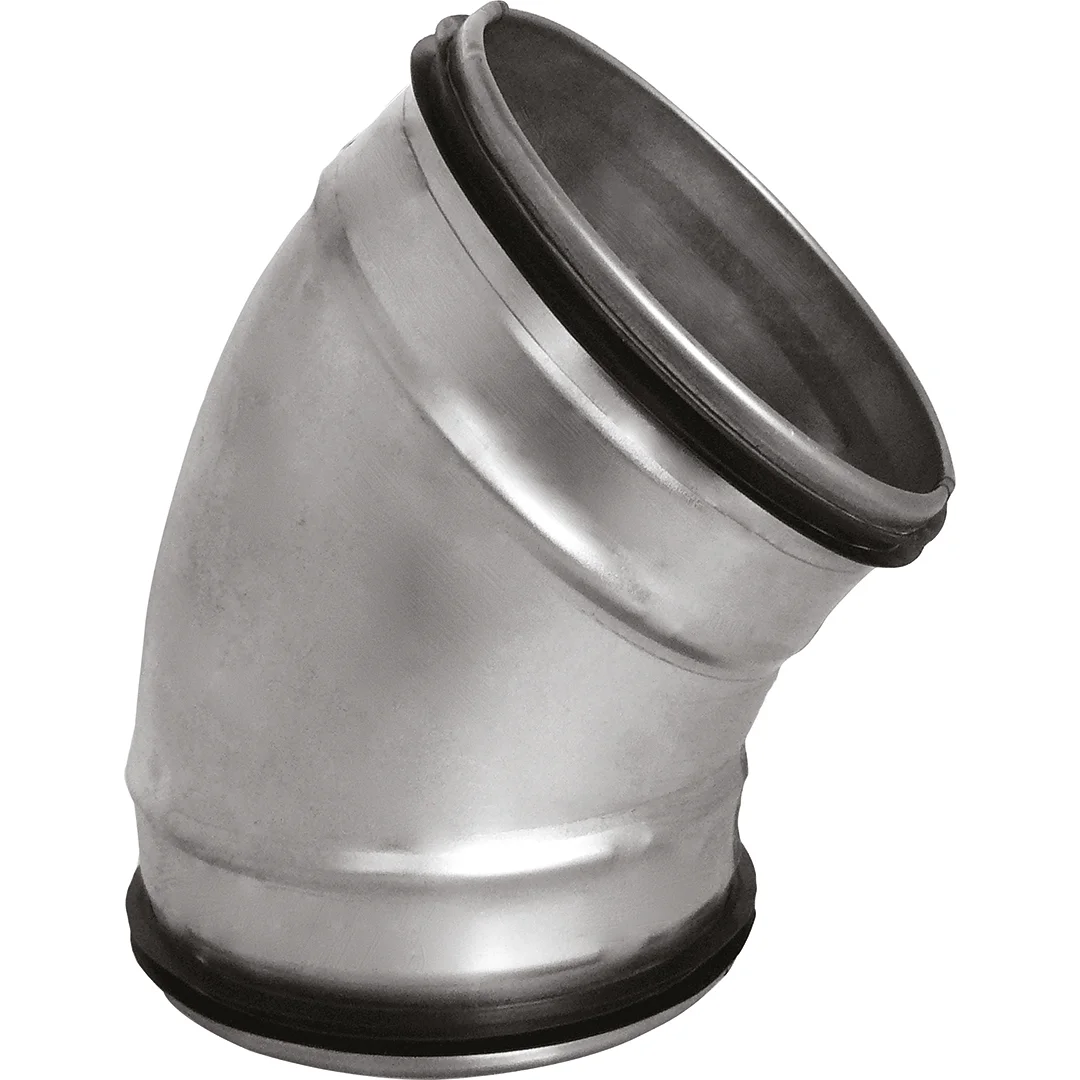 Coude à joint 45° - Acier galvanisé image