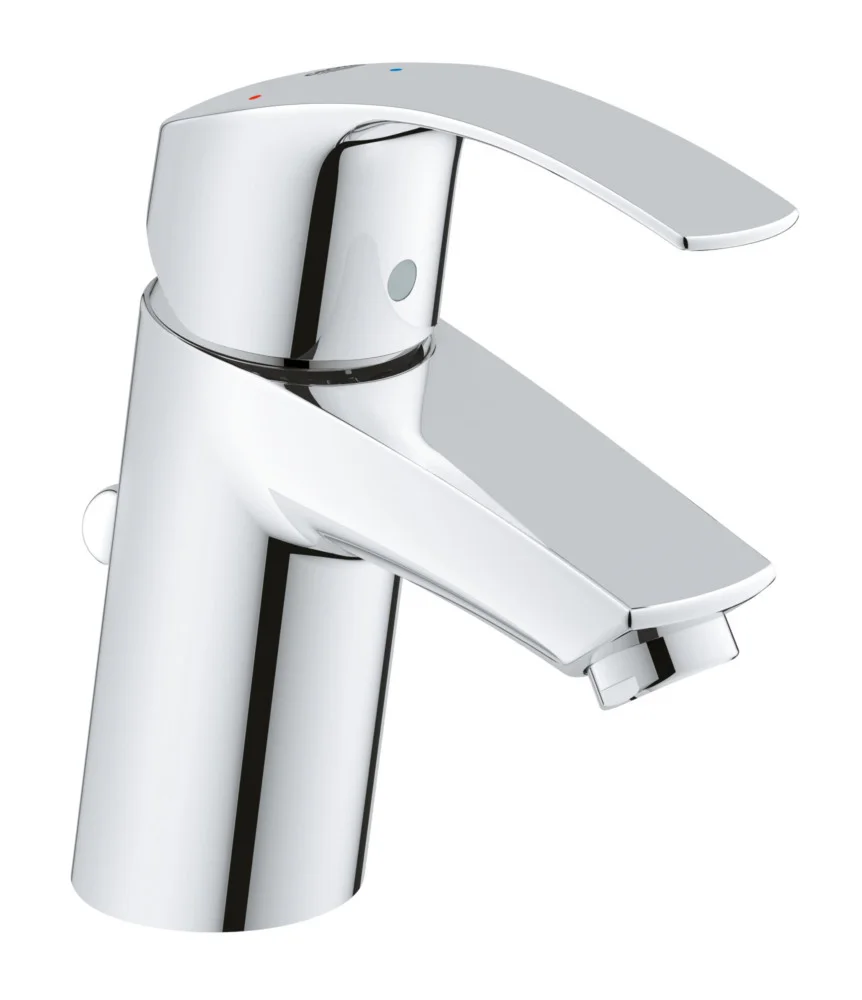 Mitigeur Lavabo monocommande Eurosmart taille S - Bec bas - Chrome image