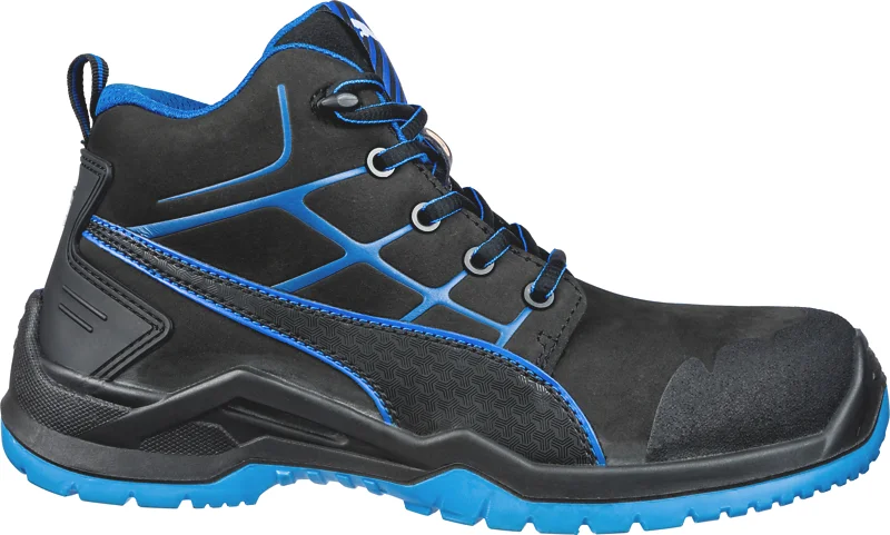 Chaussures de sécurité hautes Krypton BLUE MID S3 ESD SRC - noir/bleu image