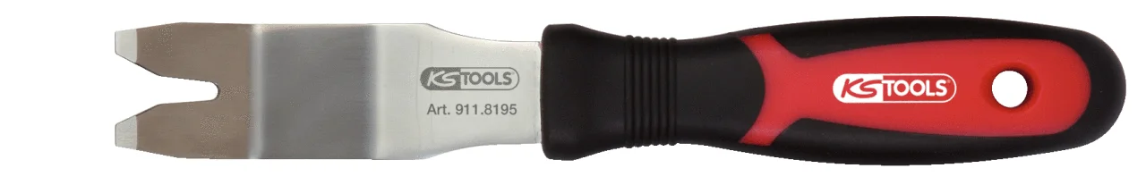 Dégrafeur de clips, tête large en forme de Y - l. 8 mm P. 20 mm image