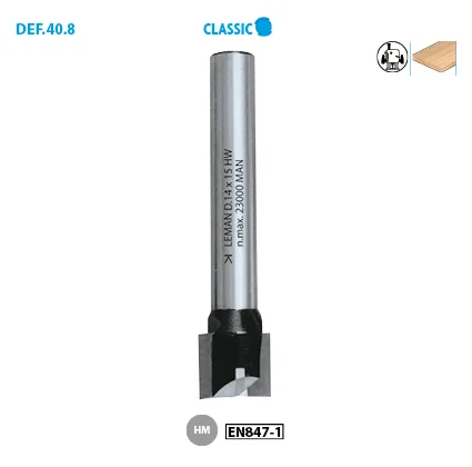 Mèche à rainer droite Classic image