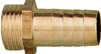 Raccord laiton embout Male cannelé - Male Fileté image