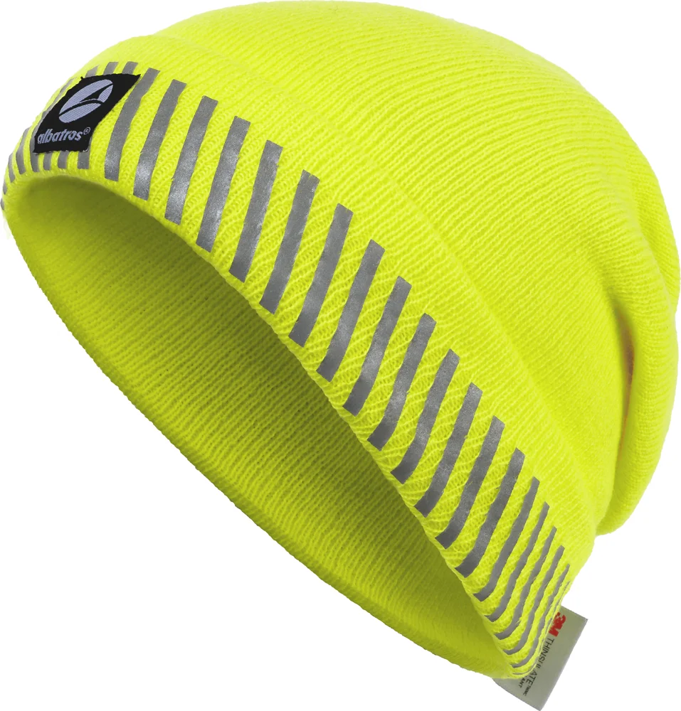Bonnet en tricot HIVIS THERMO - jaune image