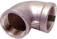 Coude inox 316L 90° petit rayon FF image