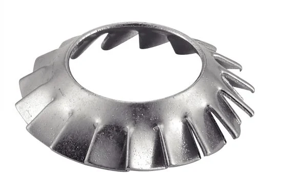 Rondelle -Eventail- concave à dentures exterieures - Type AZV - Acier Zn image