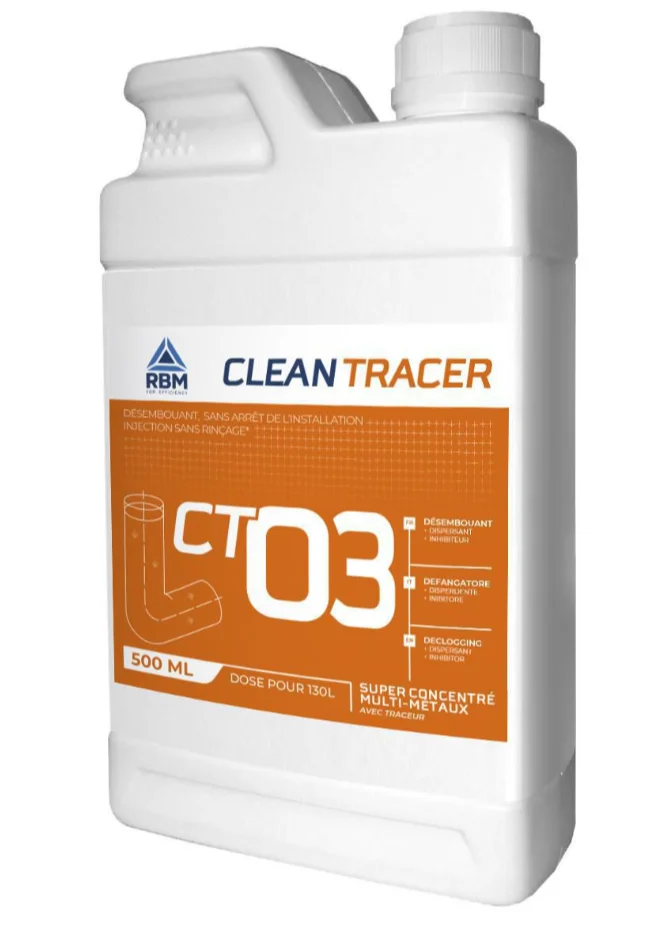Désembouant lent sans rinçage clean tracer ct03 - 500ml image