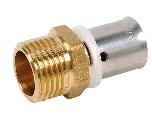 Raccord PER à sertir droit - Mâle Fixe image