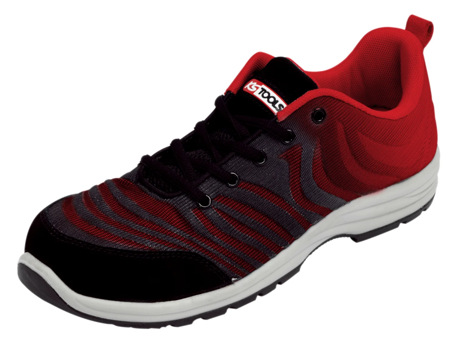 Chaussures de sécurité basses Modèle #10.37 - Noir/Rouge image