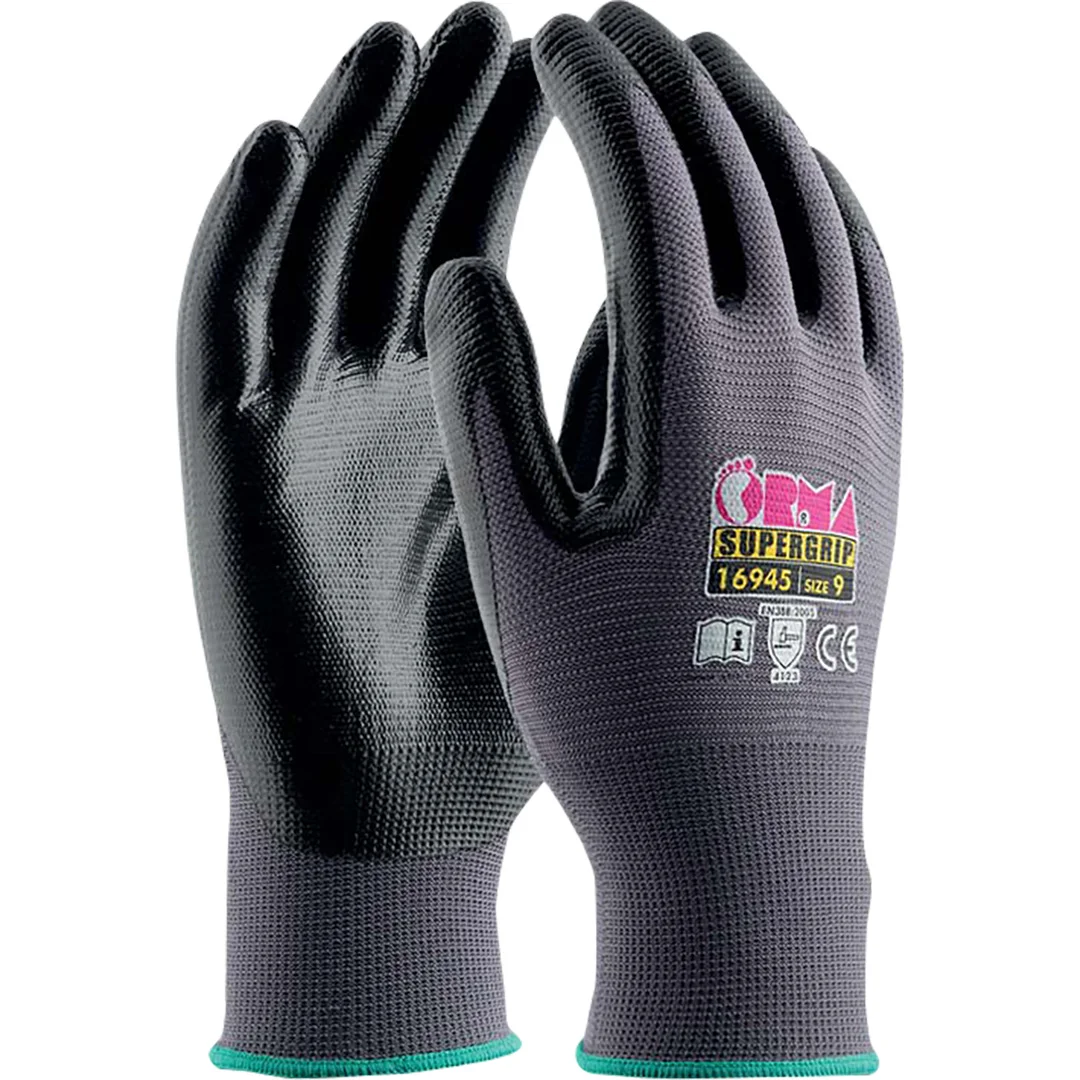 Gants de travail antidérapants pour l'insertion des raccords image