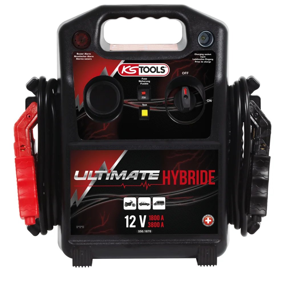 Booster hybride 1800 A au démarrage image