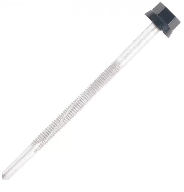 Boite de 100 Vis autoperçeuse tête hexago. zamac pour métal IPN - TH12 - ZTP image