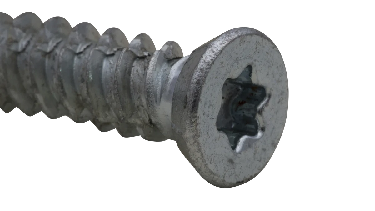 Vis pour mur universelle - Tête fraisée  - Empreinte Torx image