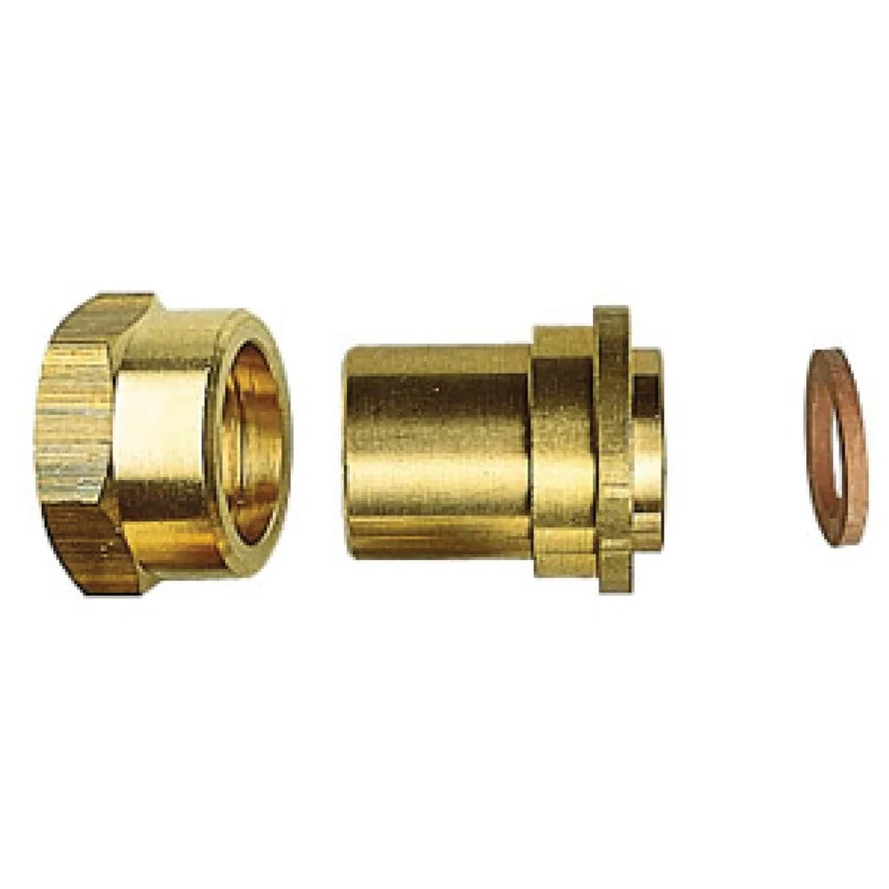 Raccord gaz butane propane 2 pièces 20x150 Femelle - à souder cuivre image