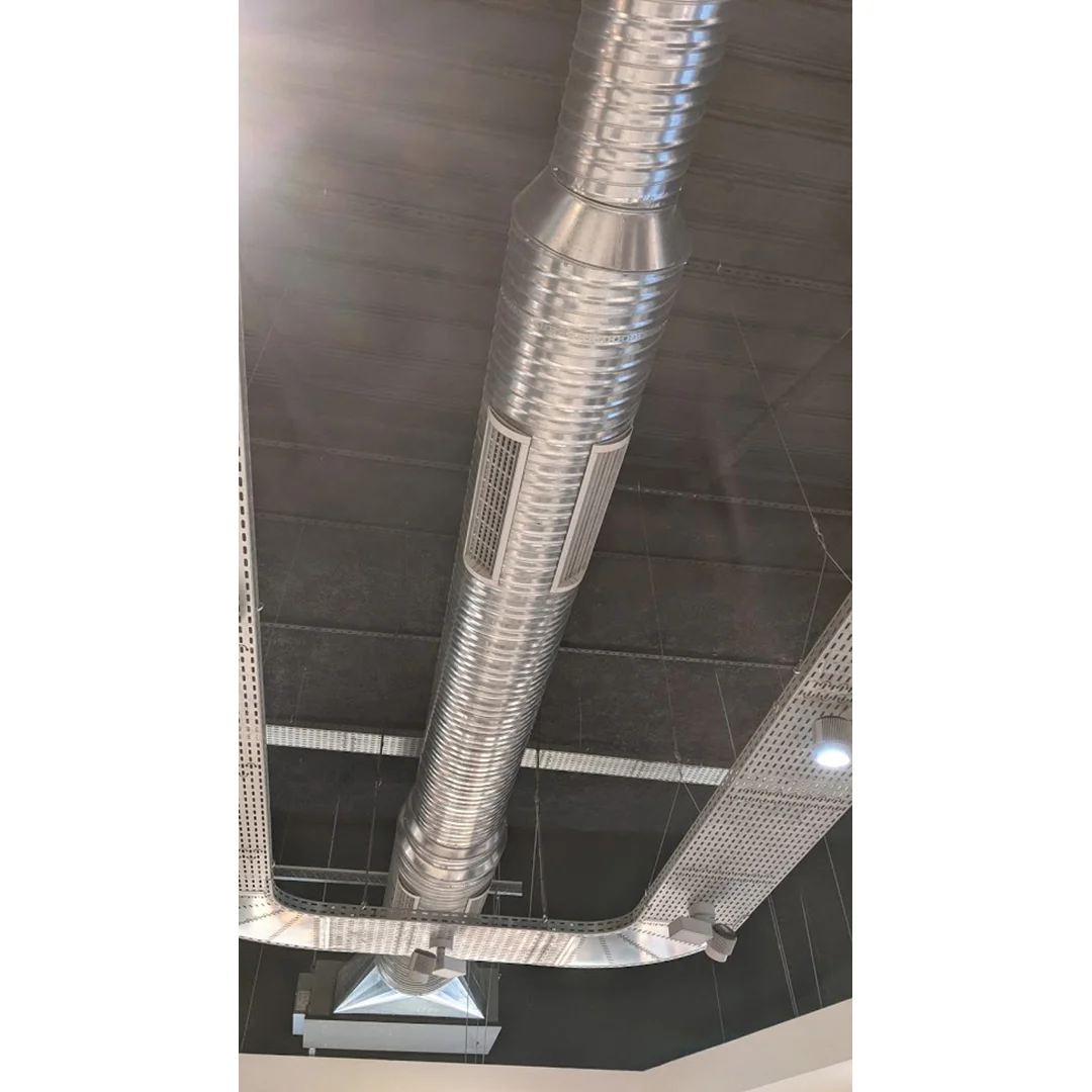 Grille de soufflage pour gaine circulaire anisée image