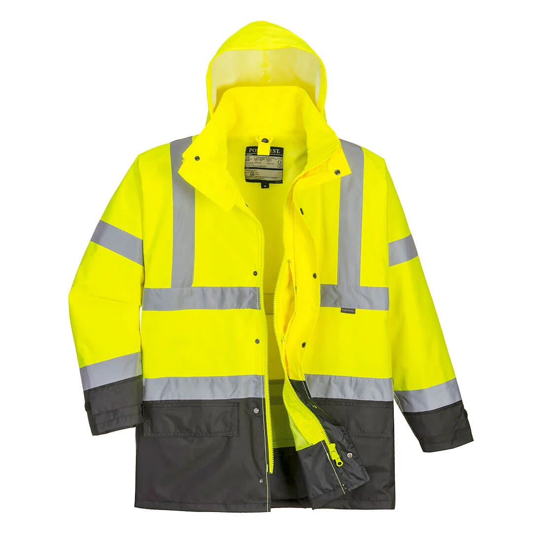 Parka Bicolore Executive 5-en-1 Jaune/Gris image