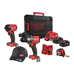 Milwaukee : Perceuse à percussions FUEL 12V M12 FPD-202X - SBCI Milwaukee : Perceuse à percussions FUEL 12V M12 FPD-202X - SBCI