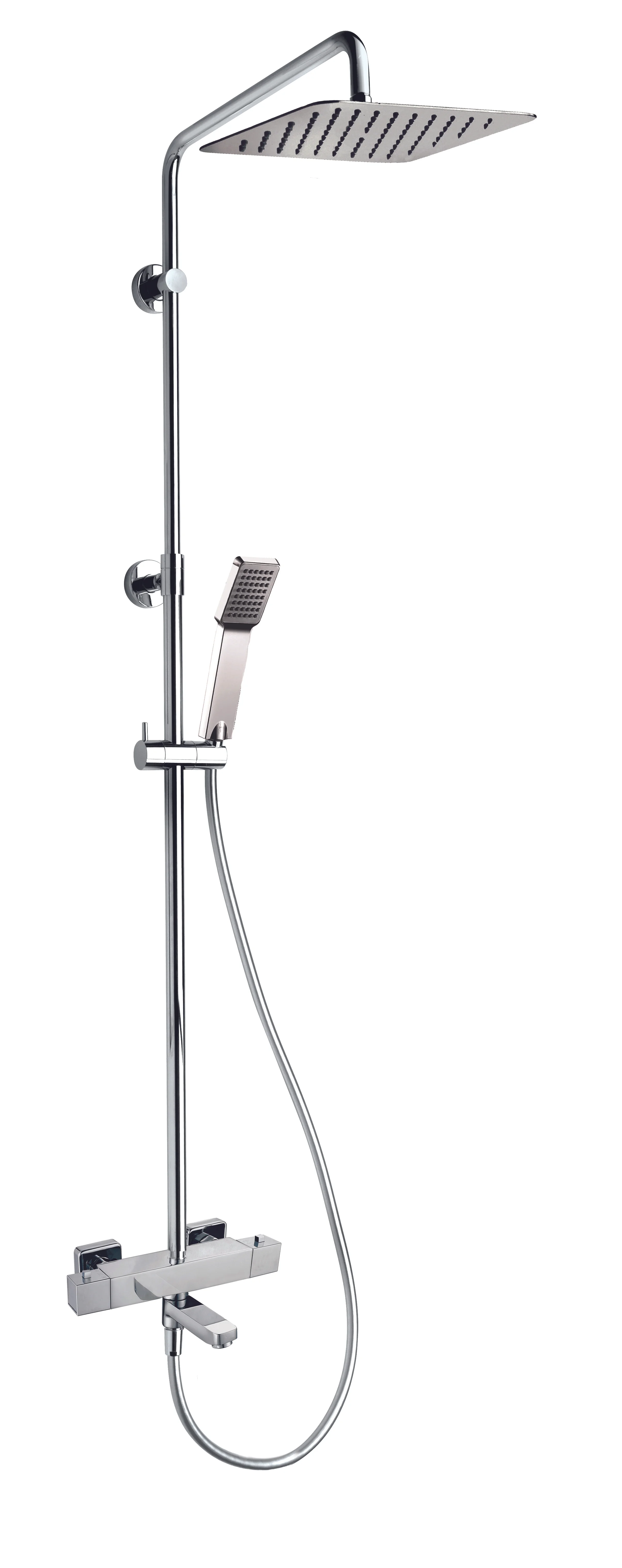 Colonne bain/douche thermostatique Dax Square image