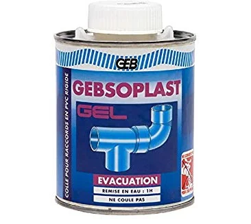 colle gel pvc boite 500ml a/pinceau gebsoplast image