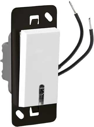 Interrupteur va et vient chambranle 1/2 - voyant bleu - ESPRIT image