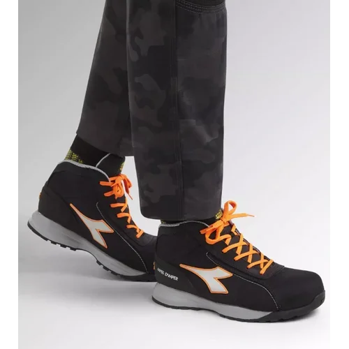 Chaussures de sécurité hautes GLOVE MDS S3 HRO SRC - Bleu Marine/Orange image