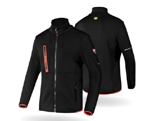 Sweat de travail zippé MOTOR DUCATI - Noir image